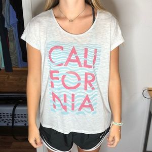cute t-shirt with “california” on it